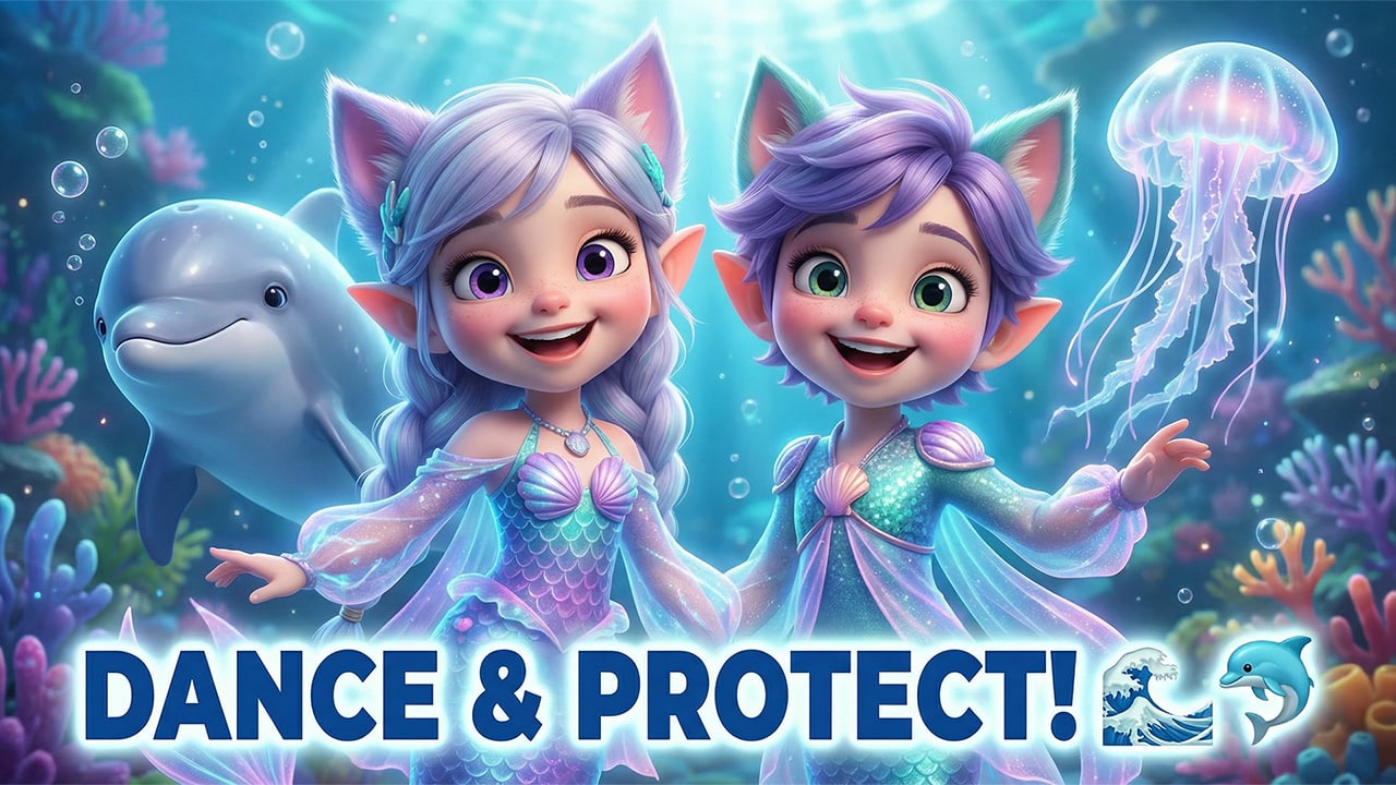 Ocean Friends Dance Cover Image